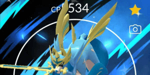 Shiny Zacian Crown Global Background Level 50