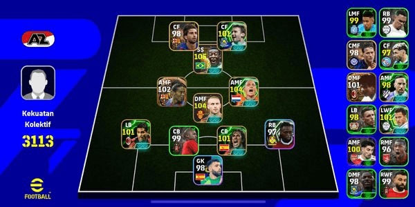 Gambar Product Akun Efootball by#GN_SHOP(3) , Card Classic ( Akun Ready )