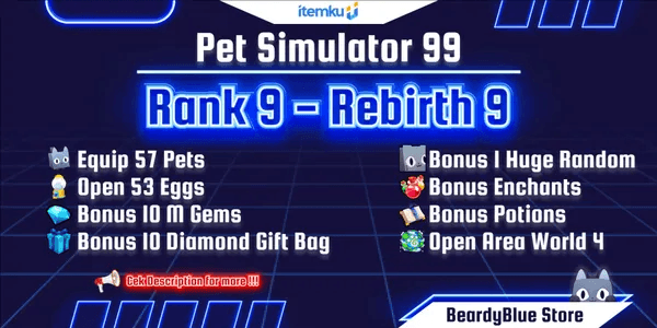 Account Pet Simulator 99 | Instant Delivery #9