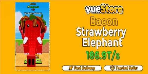 Gambar Product Bacon Strawberry Elephant 186.9T/s [MAX LVL]