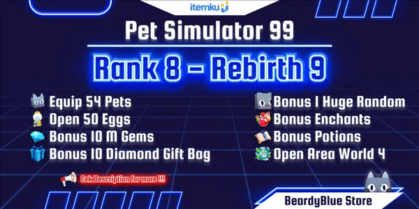 Account Pet Simulator 99 | Instant Delivery #8