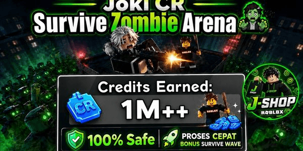 Gambar Product Joki Get 1M++ CR - Survive Zombie Arena