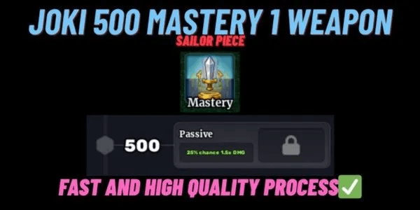 Joki Mastery Weapon