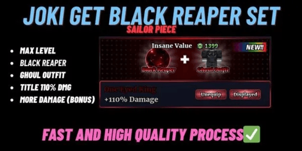 JOKI GET BEST MELEE/SWORD | Read Description