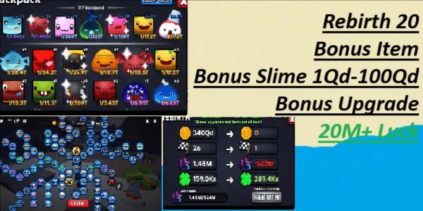 Account Slime Rng | Bonus Item | Bonus Slime