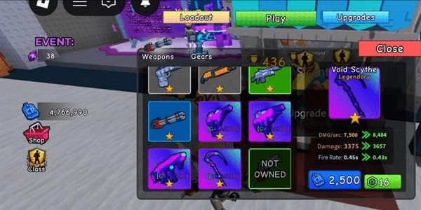 Gambar Product 4M+ Credits + Void Scythe