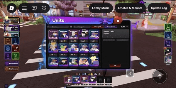 Gambar Product Akun UTDX LV8 | 7 Ruler (Enlighted God, Prodigy Mage, Vergil, Shiny Dante, Zoro, Sinbad, Underworld God) | 500+ RR