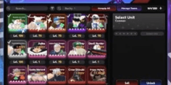 Gambar Product Akun UTDX LV266 | 6 Ruler (Sukuna, Frieren, Don Flamingo, Sailor King, Phantom Captain, Sprint Wagon) | 2K RRS + 250K Gems