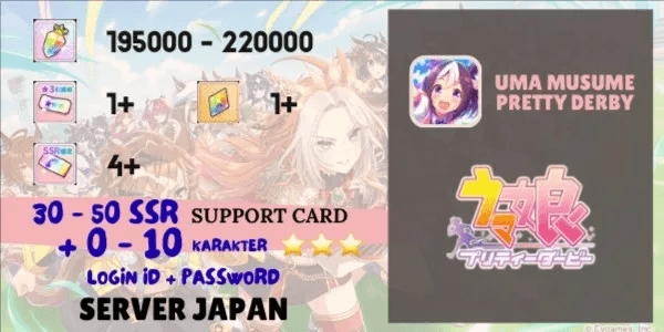 Akun Reroll Uma Musume Pretty Derby [Japan] - 1