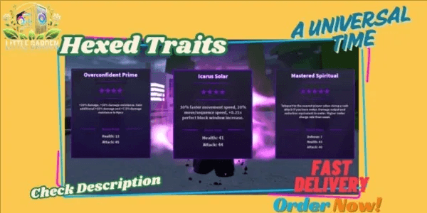 Hexed Traits List Spec In Description | A Universal Time