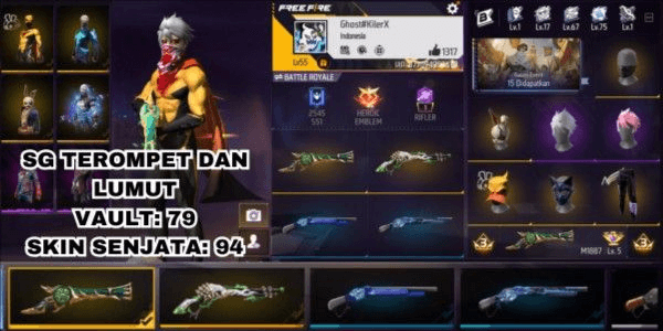 Gambar Product Safe Free Fire Account Guaranteed - as per ADVERTISEMENT
