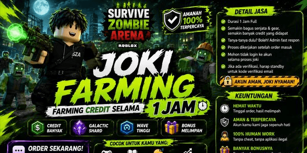 Gambar Product joki 1 jam, NO CHEAT