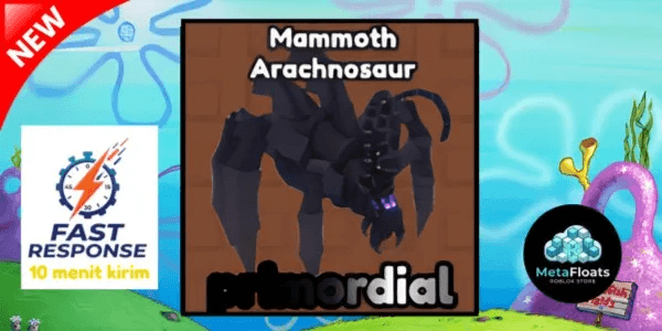 Mammoth Arachnosaur - Catch Bugs!