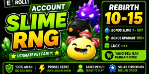 [Slime RNG] Account + Bonus Slime 1 - 50T + Bonus Rebirth