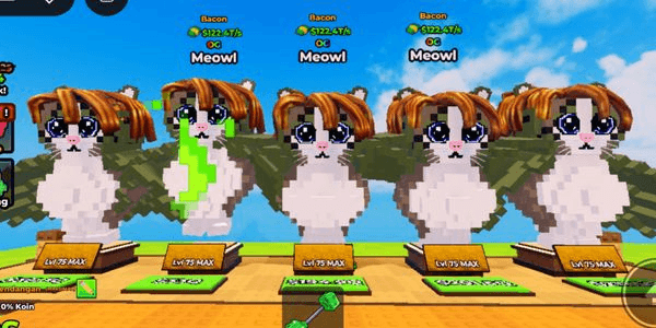 Gambar Product BACON - MEOWL | $122.4T/s | Kick a Lucky Block