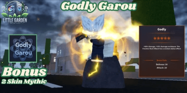 Godly Garou Bonus Unusual Skin Random | A Universal Time