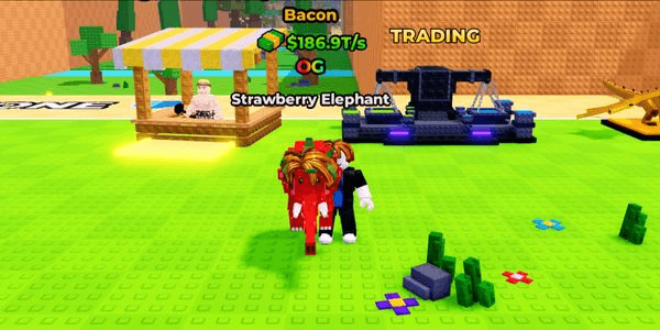 Gambar Product Strawberry Elephant - OG - Bacon Mutation - LVL 75 - 186.9T/s