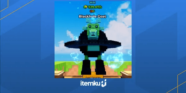 WET BLACKHOLE GOAT - 29.6T/S - LVL 75(MAX) - OG BRAINROT