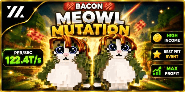 Gambar Product 122.4T/s Meowl Mutation Bacon
