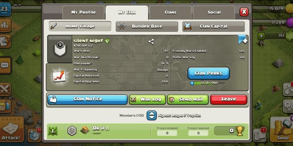 Gambar Product Clan Level 9 | Nick  | Warlog Okay