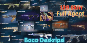 Valorant Account Kuronami Vandal 139 Skin Full Agent