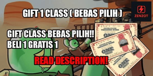 Gambar Product GIFT 1 CLASS FREE 1 | DEAD RAILS