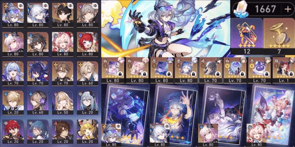 Gambar Product [ASIA] TL 66 | 8 Limited + 4 Signature | (ALL SIGN) Silver Wolf LV.999, Yao Guang, Evernight, Hyacine  | Tribbie, Adventurine, Robin, Seele & More