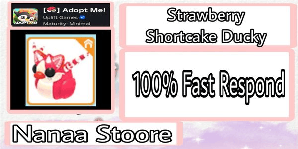 Strawberry Shortcake ducky