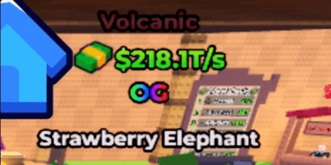 Strawberry Elephant (Volcanic) || 218.1T