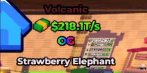 Strawberry Elephant (Volcanic) || 218.1T