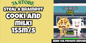 COOKI AND MILKI - STEAL A BRAINROT - SECRET 100M+/SECOND