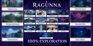 Rinascita | Ragunna - استكشاف الخريطة بالكامل 100% (13 منطقة) | يدوي 100% | جميع السيرفرات