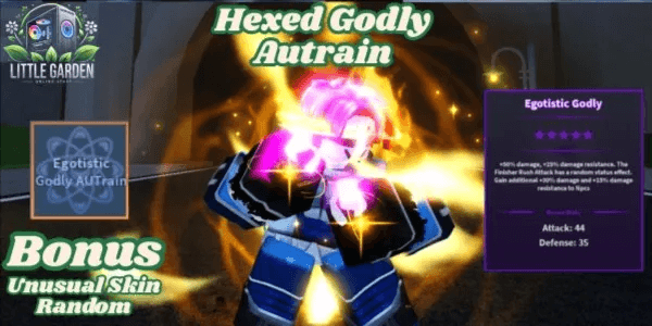Hexed Godly Autrain Bonus 2 Unusual Skin Random | A Universal Time