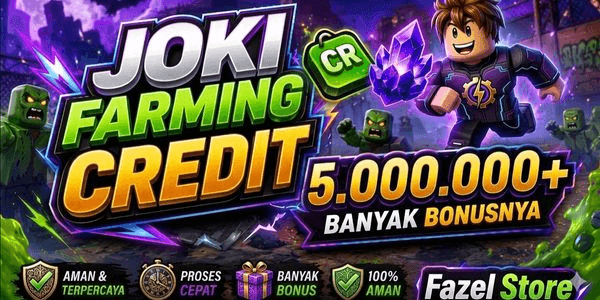 Gambar Product Joki Farming Credit 5M + Bonus