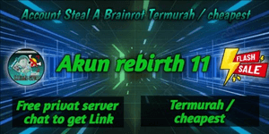 Account Steal A Brainrot Cheapest