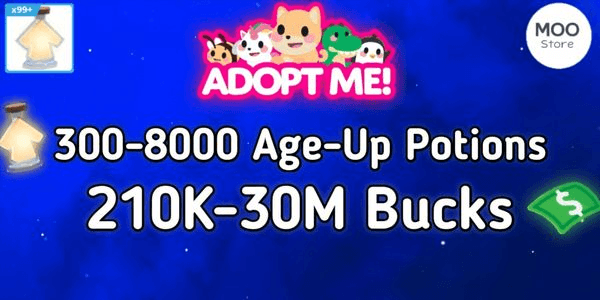 Gambar Product Akun Adopt Me Bonus Bucks