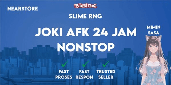 Gambar Product Joki AFK Farming 24 Hours Nonstop | Slime RNG