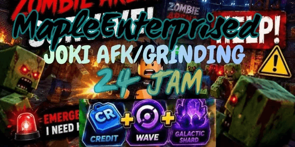 Joki Grinding/Farming 24 hours | Survive Zombie Arena