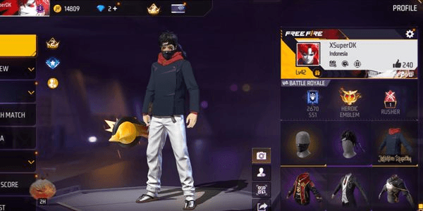 Gambar Product CHEAPEST FF ACCOUNT WITH STRONG SPECS