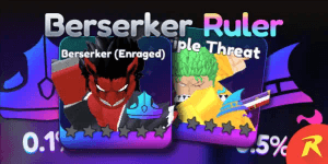 Account Lvl 25+ (Berserker Evo RULER + Zoro WIZARD) Universal Tower Defense