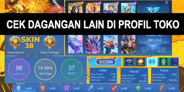 Gambar Product #106 AKUN MOBILE LEGENDS MURAH