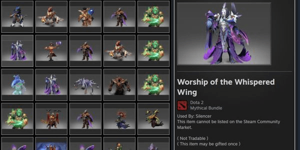 Gambar Product Worship of the Whispered Wing (Silencer)