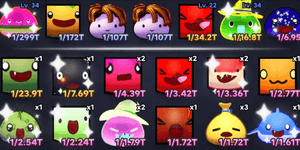 Slime RNG - END Game Konto #16
