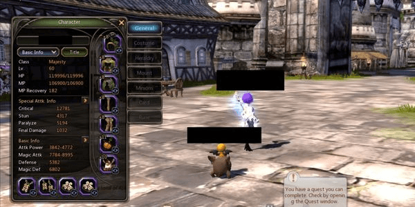 Gambar Product Majesty W/T/D Evolved with GDN Uniq Equip mix Maha Weapon and 2 Sub Barbarian and Saleana