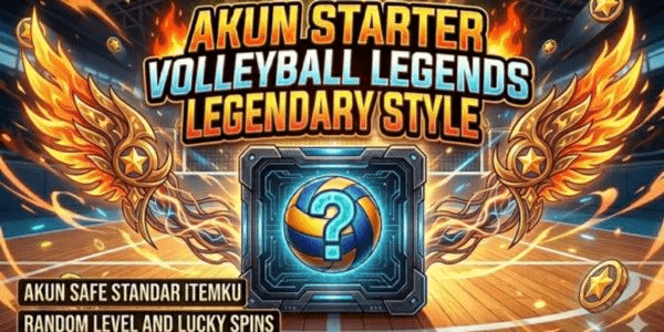 Gambar Product Account Starter Volleyball Legends | Random Legendary Style