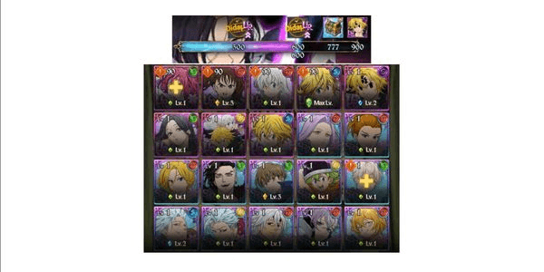 Gambar Product AKUN STARTER MELIODAS NEMESIS ULTI 2/6 [ASIA] ROTASI PITY 600