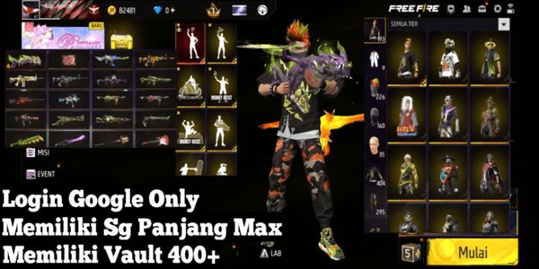Gambar Product FREE FIRE NEWBIE CHEAP & 100% GUARANTEED