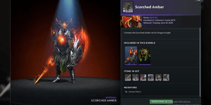 Scorched Amber (Bundle Dragon Knight Collector's Cache 2019)