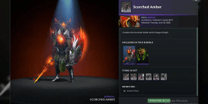 Scorched Amber (Bundle Dragon Knight Collector's Cache 2019)