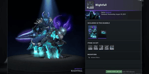 Blightfall (Bundle Abaddon Aghanim's 2021 Collector's Cache)